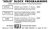 KGFJ ad 1950s