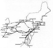 AT&T lines in Northeast, 1929